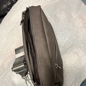 Gray Crossbody Bag